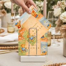 Storybook Sports Teddy Bears Baby Shower