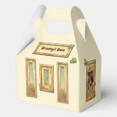 Storybook Style Cozy Cafe フェイバーボックス (裏面)