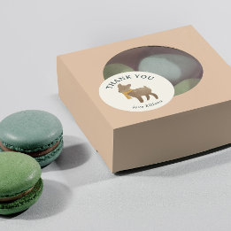 Storybook Woodland Friends赤ちゃんシャワー ラウンドシール