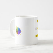 StoryJoules モデル&カラーホイール 右利き用 コーヒーマグカップ (正面左)