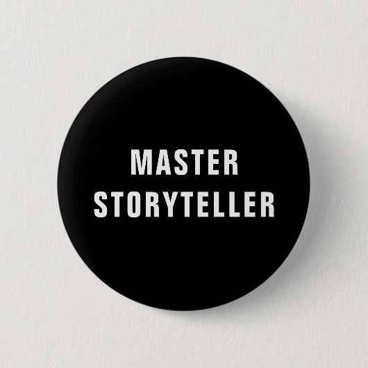 Storytellerのマスター- Gamemaster - Writer 缶バッジ (正面)