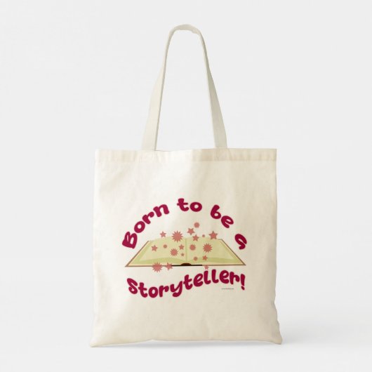 Storyteller生まれのエピック書ロゴアートへ トートバッグ (裏面)