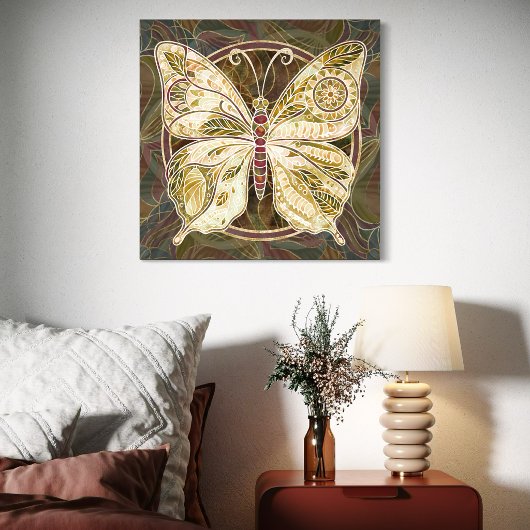 Storyteller of Ancient Echoes キャンバスプリント