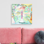 "Storyteller of Childhood Dreams" キャンバスプリント (インサイチュ (リビング))