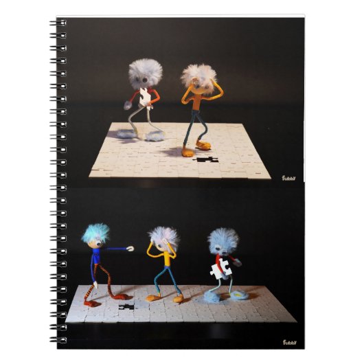 Storytelling puzzelende Fubby's. ノートブック (正面)