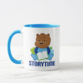 STORYTIMEのテディベア マグカップ (左)