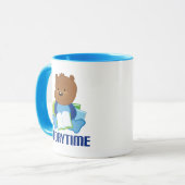 STORYTIMEのテディベア マグカップ (正面左)