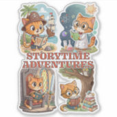 Storytime Adventures – A Journey Through Books シール (正面)