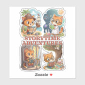 Storytime Adventures – A Journey Through Books シール (シート)