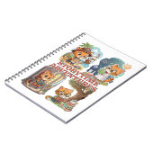 Storytime Adventures – A Journey Through Books ノートブック (左側)