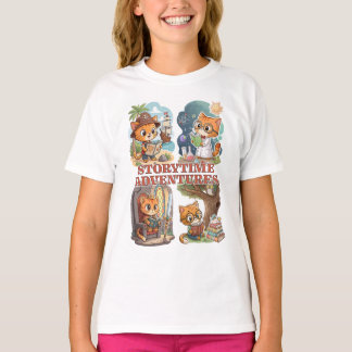 Storytime Adventures – A Journey Through Books Tシャツ