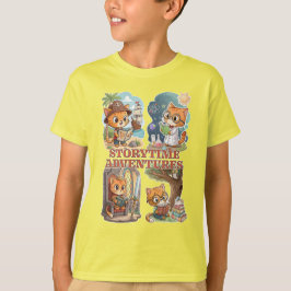 Storytime Adventures – A Journey Through Books Tシャツ