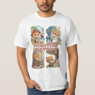 Storytime Adventures – A Journey Through Books Tシャツ