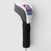 Storytime with Bones � Funny Bedtime Skeleton ゴルフヘッドカバー (アングル)