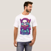 Storytime with Bones � Funny Bedtime Skeleton Tシャツ (正面フル)