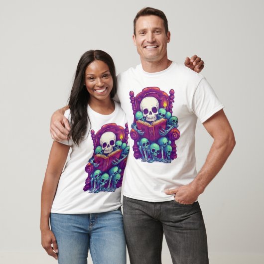 Storytime with Bones � Funny Bedtime Skeleton Tシャツ (ユニセックス)