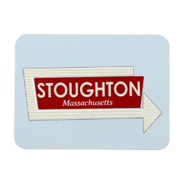 Stoughton Massachusetts Memoriesマグネット マグネット