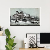 Stove Works Factory Philadelphia PA Print ポスター (ホームオフィス)