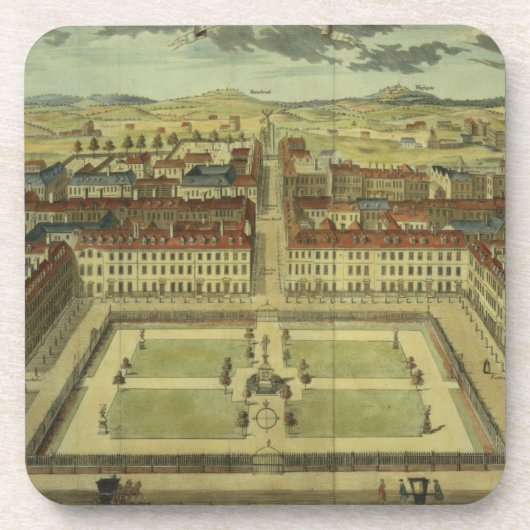 「StowのLondoの調査のためのSohoまたはSquare王の、 コースター (正面)