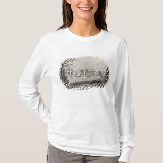 Stowe -庭の前部 tシャツ (正面)