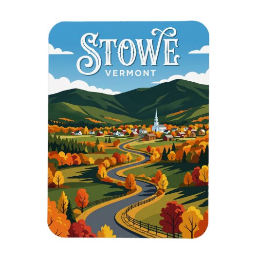 Stowe USA マグネット (縦)