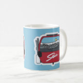 Stowe VT Skiing  Mug コーヒーマグカップ (正面右)