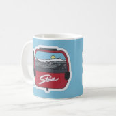 Stowe VT Skiing  Mug コーヒーマグカップ (正面左)