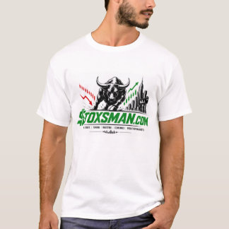 Stoxsman.com 投資ウェブサイト tシャツ