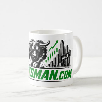 Stoxsman.com 投資 コーヒーマグカップ