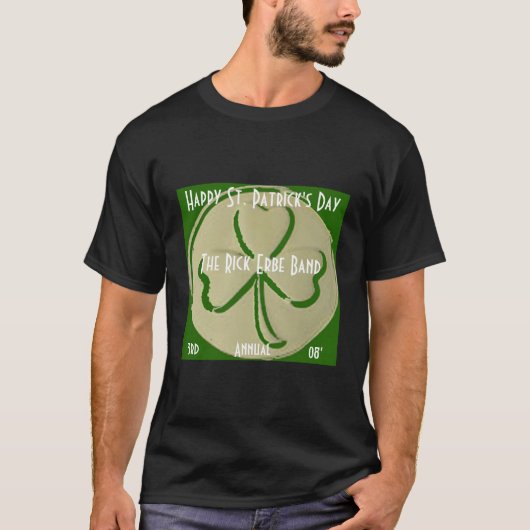 stpatricks3のリックErbeバンド Tシャツ (正面)