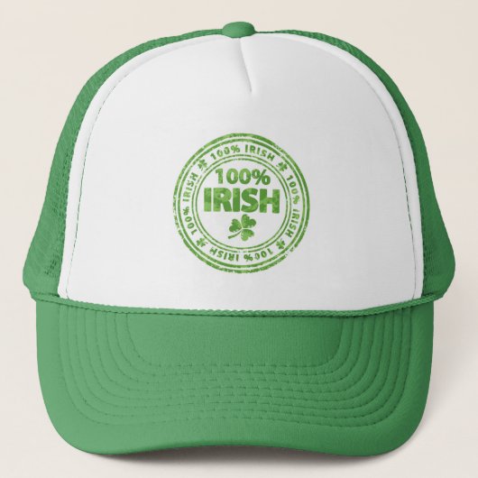 STPatricks Trucker Hat/100%アイルランド キャップ (正面)