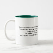 stpattydick、一度CheneyWと名前を挙げられた人が…ありました ツートーンマグカップ (左)