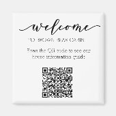 STRガイドQRコード情報ガイドレンタルホーム マグネット (正面)