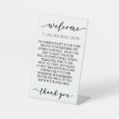 STR短期レンタル休暇アメニティインベントリ 台座サイン (正面)