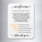 STR短期レンタル休暇評価システム星 マグネット