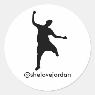 Str8ドロップステッカー(@shelovejordan) ラウンドシール