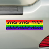 STR8同盟国 バンパーステッカー (車上)