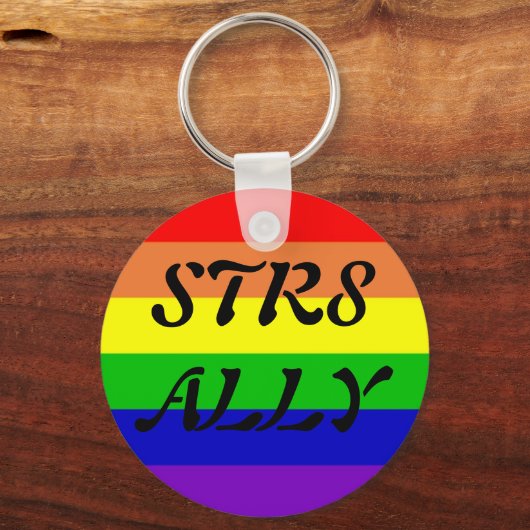 STR8同盟 キーホルダー (正面)