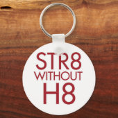 STR8 (H8なし)プロップ8なし キーホルダー (正面)