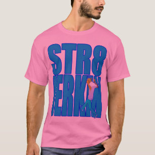 STR8 JERKINの急な動きの急に動くダンスのヒップホップのラップミュージッ Tシャツ