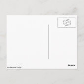 [STR-RD-1]キャンディ赤と白ーきびストライプの ポストカード (裏面)