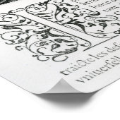 Strabo, illustration from Andre Thevet's ポスター (角)