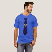 Strachan Tartan Necktie T-Shirt w/Badge Tシャツ (正面フル)