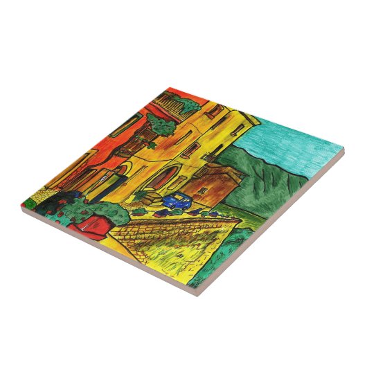 Strada di Artisti タイル (側面)