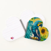 Strahlender Ara im Sonnenschein ノートブック (内部)