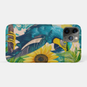 Strahlender Ara im Sonnenschein Case-Mate iPhoneケース (裏面(横))