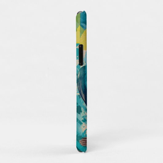 Strahlender Ara im Sonnenschein Case-Mate iPhoneケース (裏面/右)