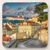 Strahov Monastery Morning Hard Plastic Coaster コースター (正面)