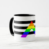 Straight Ally Flag  マグカップ (正面左)