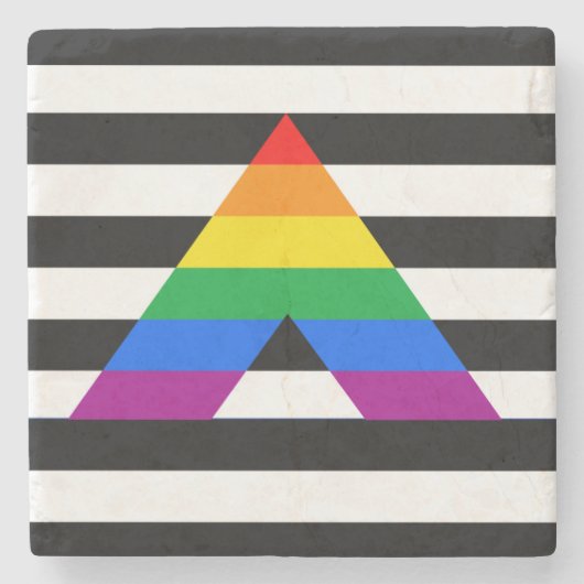STRAIGHT ALLY PRIDE 2014 PRIDE.png ストーンコースター (正面)